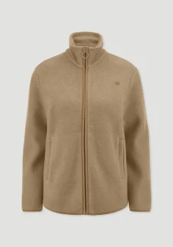 Fleece Jacke Relaxed ACTIVE LIGHT aus reiner Bio-Baumwolle von hessnatur