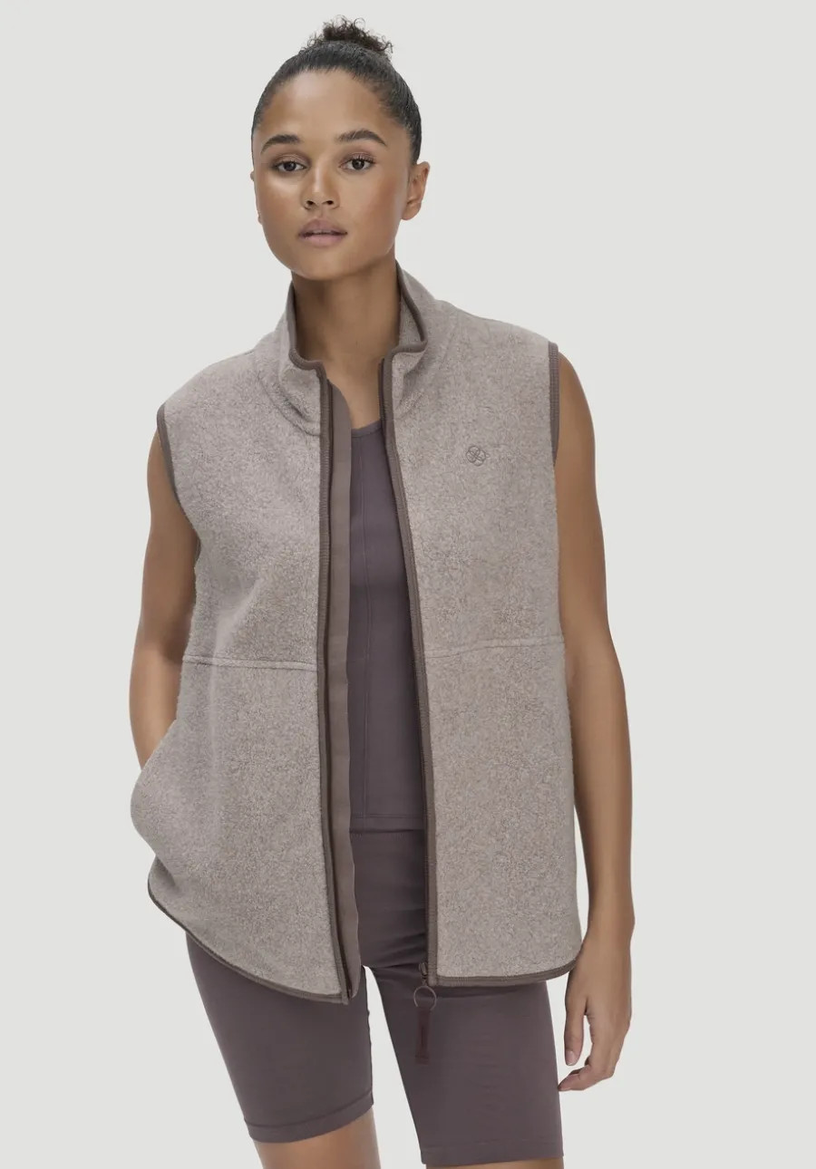 Fleece Weste Regular ACTIVE LIGHT aus reiner Bio-Baumwolle von hessnatur
