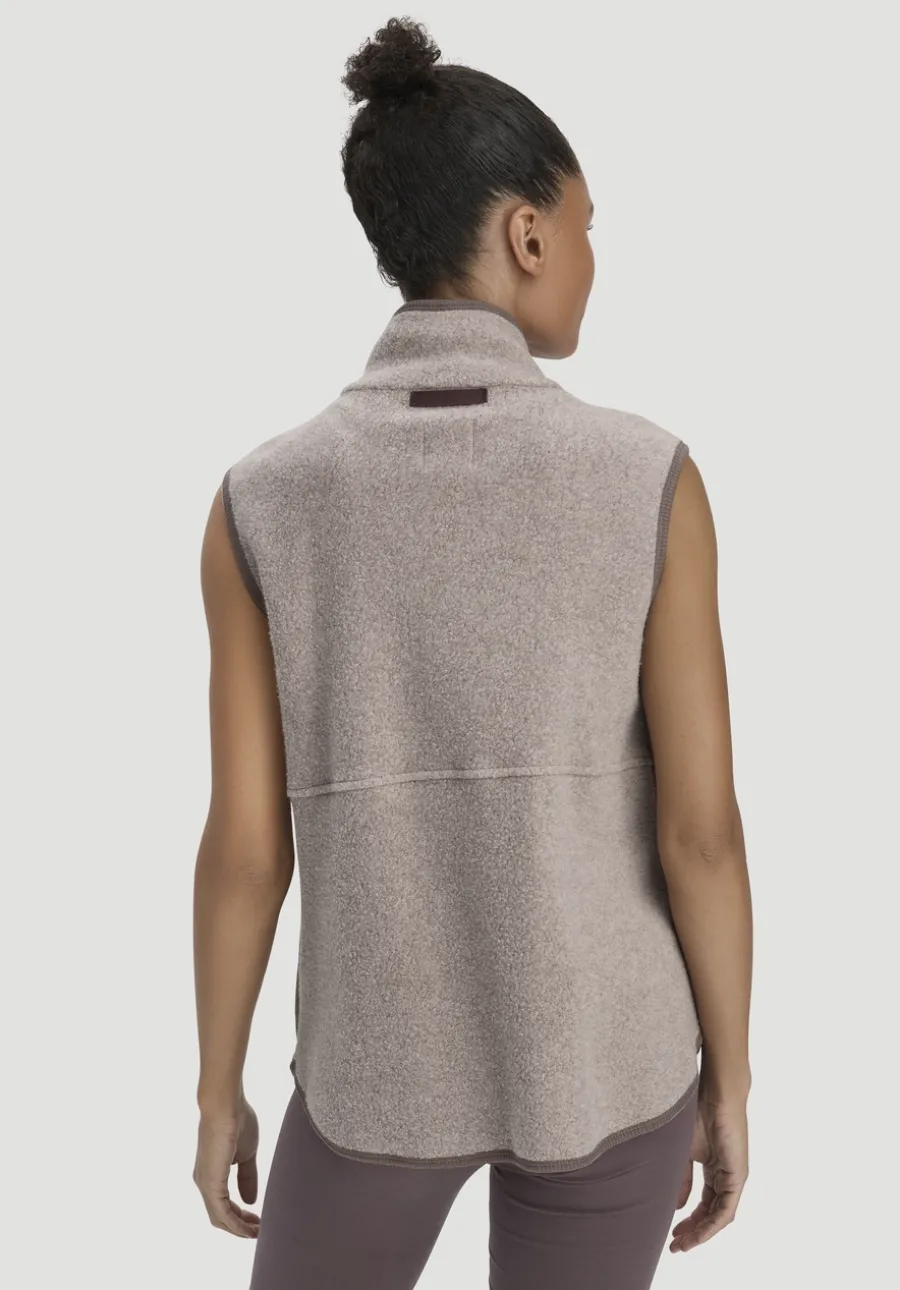 Fleece Weste Regular ACTIVE LIGHT aus reiner Bio-Baumwolle von hessnatur