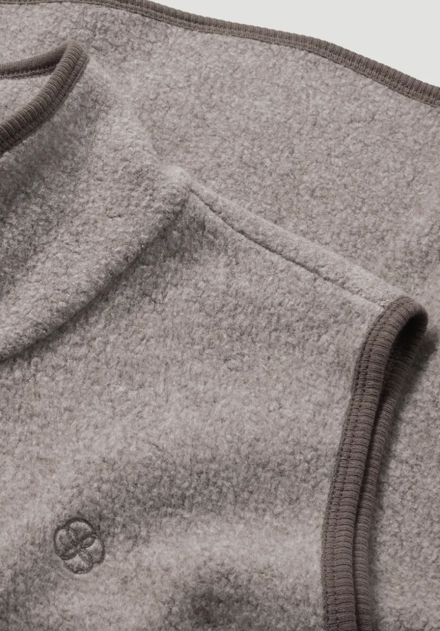 Fleece Weste Regular ACTIVE LIGHT aus reiner Bio-Baumwolle von hessnatur
