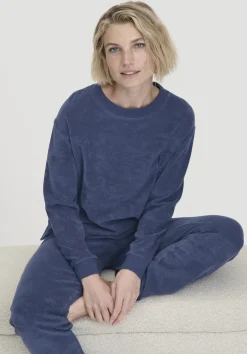 Frottee Loungeshirt Oversize PURE COTTON aus reiner Bio-Baumwolle von hessnatur