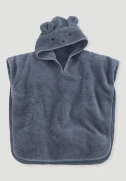 Frottee Poncho aus reiner Bio-Baumwolle von hessnatur