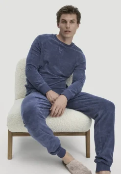 Frottee Schlafhose PURE COTTON aus reiner Bio-Baumwolle von hessnatur