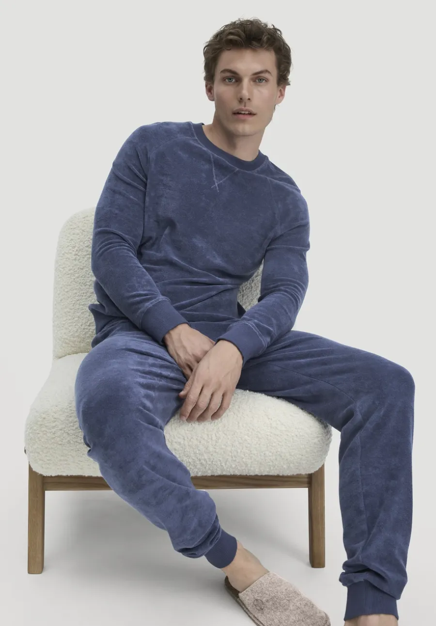 Frottee Schlafhose PURE COTTON aus reiner Bio-Baumwolle von hessnatur