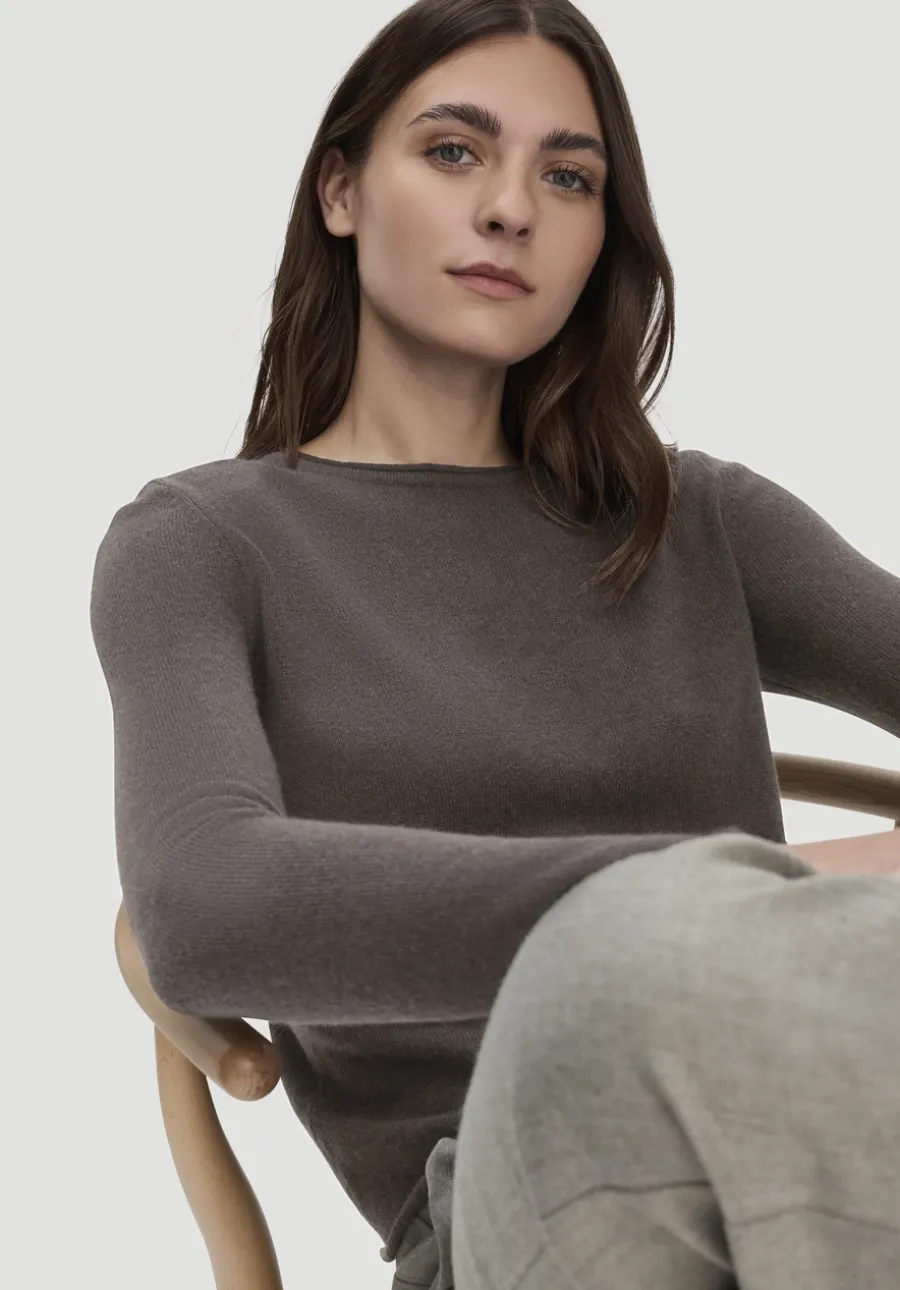 FTC × HESSNATUR Pullover Regular aus reinem Cashmere von hessnatur