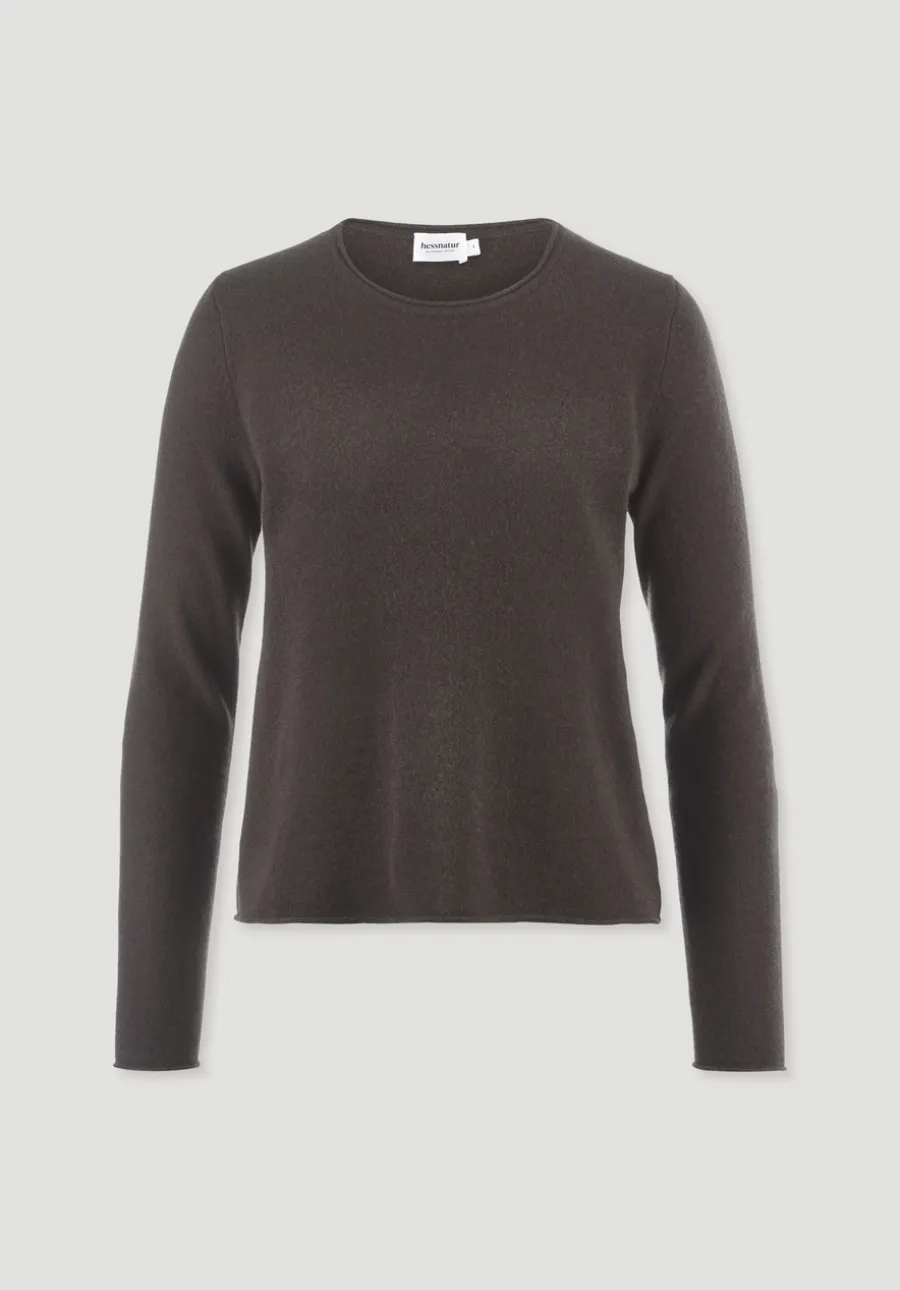 FTC × HESSNATUR Pullover Regular aus reinem Cashmere von hessnatur