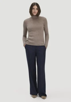 FTC × HESSNATUR Rollkragen Pullover Regular aus reinem Cashmere von hessnatur