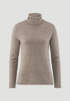 FTC × HESSNATUR Rollkragen Pullover Regular aus reinem Cashmere von hessnatur