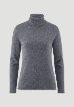 FTC × HESSNATUR Rollkragen Pullover Regular aus reinem Cashmere von hessnatur