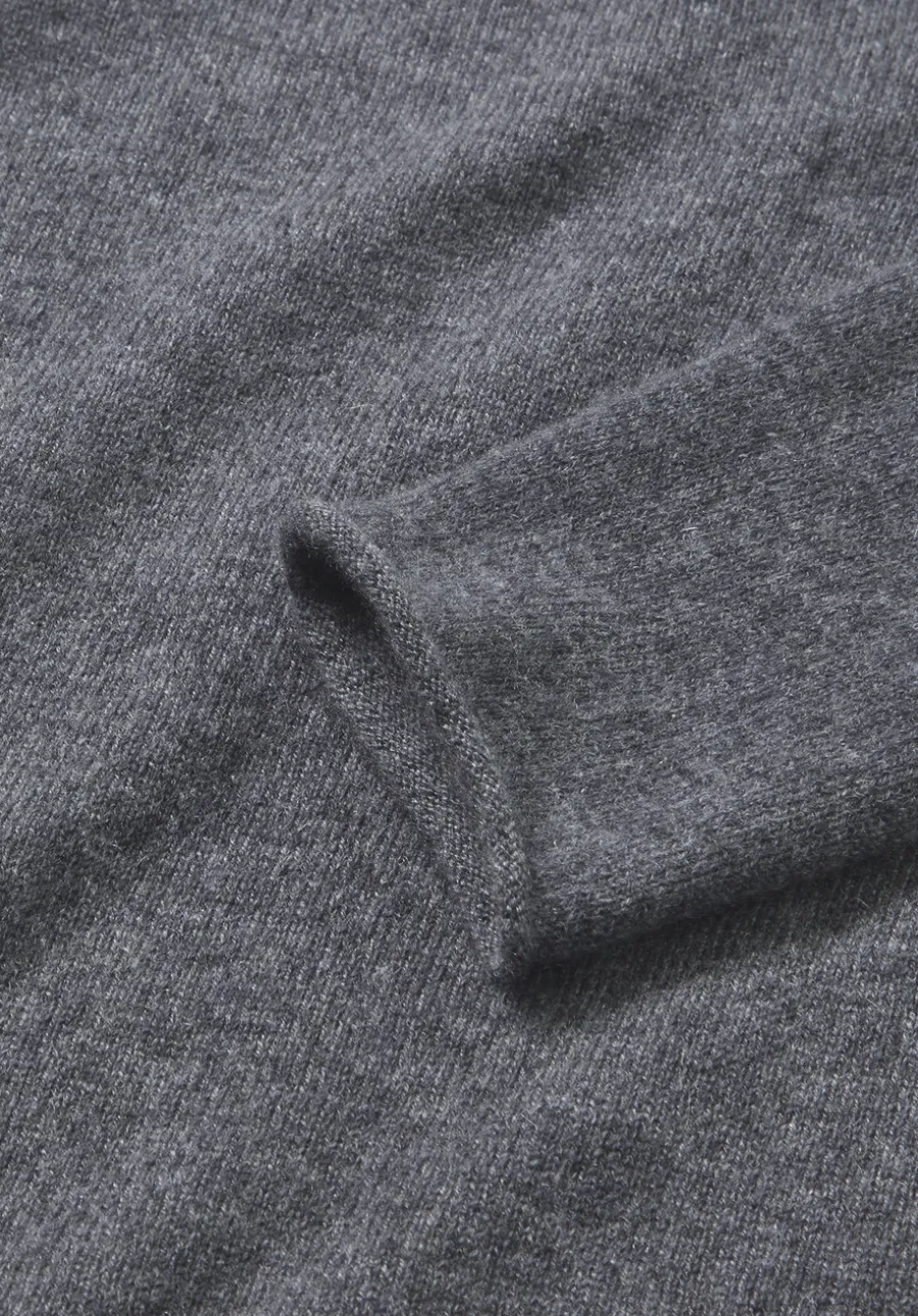 FTC × HESSNATUR Rollkragen Pullover Regular aus reinem Cashmere von hessnatur