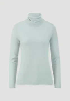 FTC × HESSNATUR Rollkragen Pullover Regular aus reinem Cashmere von hessnatur