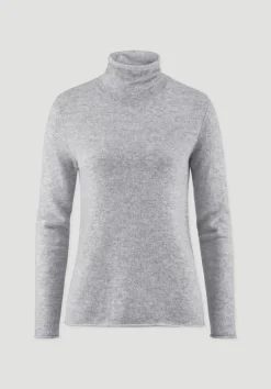 FTC × HESSNATUR Rollkragen Pullover Regular aus reinem Cashmere von hessnatur