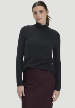 FTC × HESSNATUR Rollkragen Pullover Regular aus reinem Cashmere von hessnatur