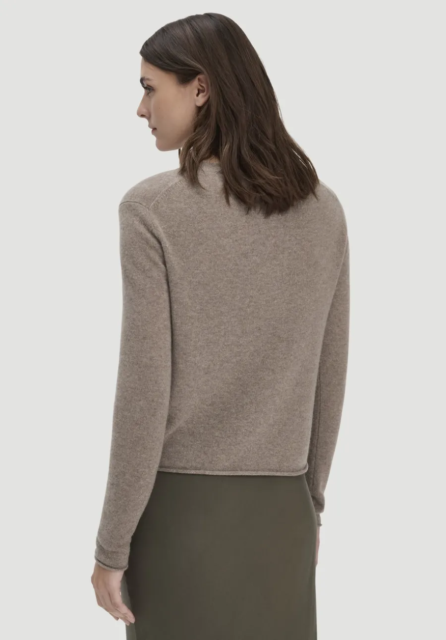 FTC × HESSNATUR Strick Jacke Regular aus reinem Cashmere von hessnatur