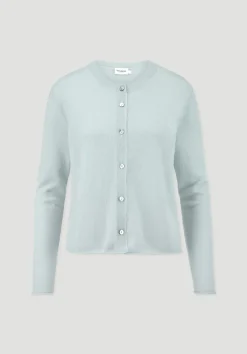 FTC × HESSNATUR Strick Jacke Regular aus reinem Cashmere von hessnatur