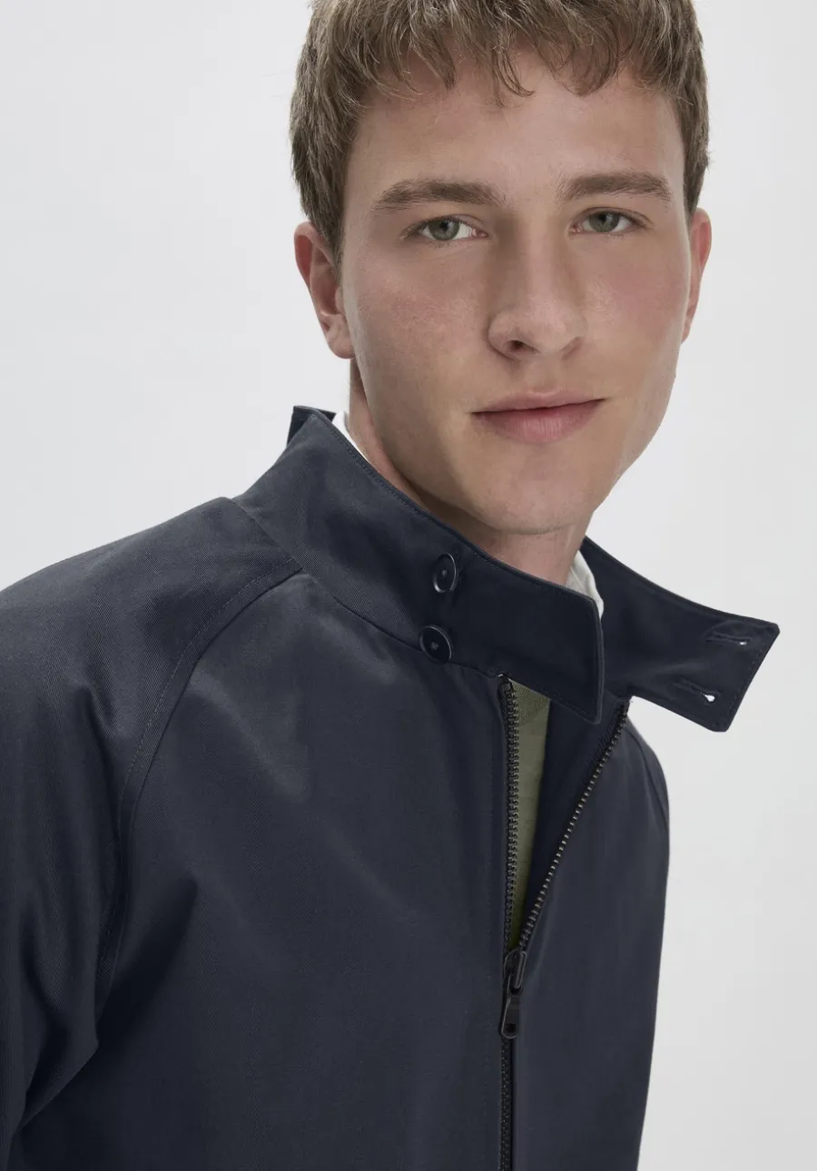 Harrington Jacke Regular NATURE SHELL aus reiner Bio-Baumwolle von hessnatur