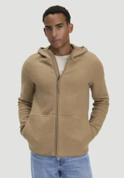 Heavy Fleece Jacke Regular aus reiner Bio-Baumwolle von hessnatur