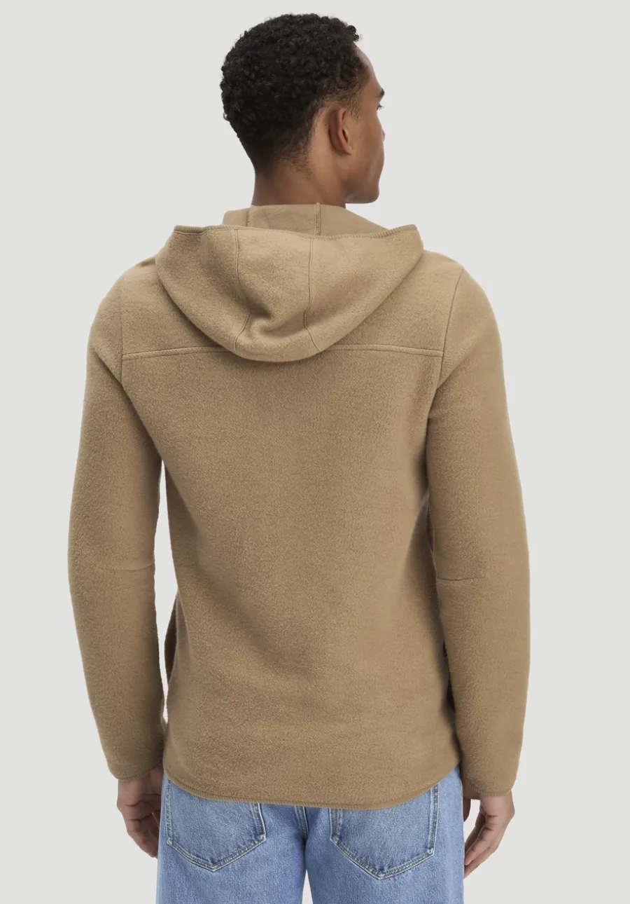 Heavy Fleece Jacke Regular aus reiner Bio-Baumwolle von hessnatur