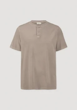 Heavy Jersey Henley Shirt Relaxed aus reiner Bio-Baumwolle von hessnatur