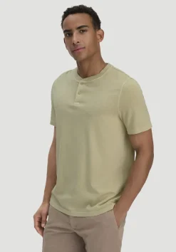 Heavy Jersey Henley Shirt Relaxed aus reiner Bio-Baumwolle von hessnatur
