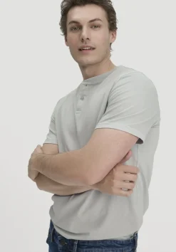 Heavy Jersey Henley Shirt Relaxed aus reiner Bio-Baumwolle von hessnatur