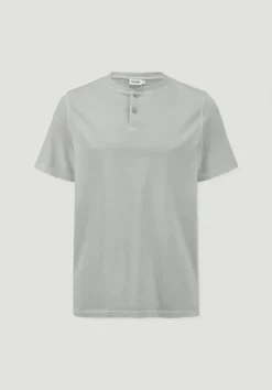Heavy Jersey Henley Shirt Relaxed aus reiner Bio-Baumwolle von hessnatur