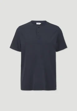 Heavy Jersey Henley Shirt Relaxed aus reiner Bio-Baumwolle von hessnatur
