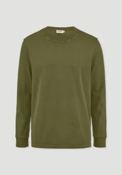Heavy Jersey Longsleeve Relaxed aus reiner Bio-Baumwolle von hessnatur
