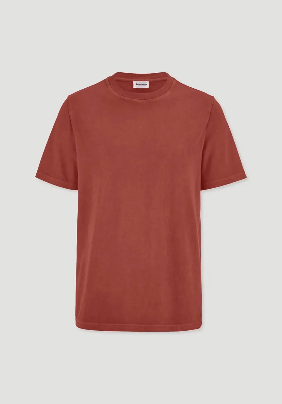 Heavy Jersey Shirt Relaxed aus reiner Bio-Baumwolle von hessnatur