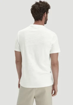Henley T-Shirt Regular aus Leinen und Bio-Baumwolle von hessnatur
