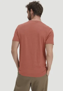 Henley T-Shirt Regular aus Leinen und Bio-Baumwolle von hessnatur