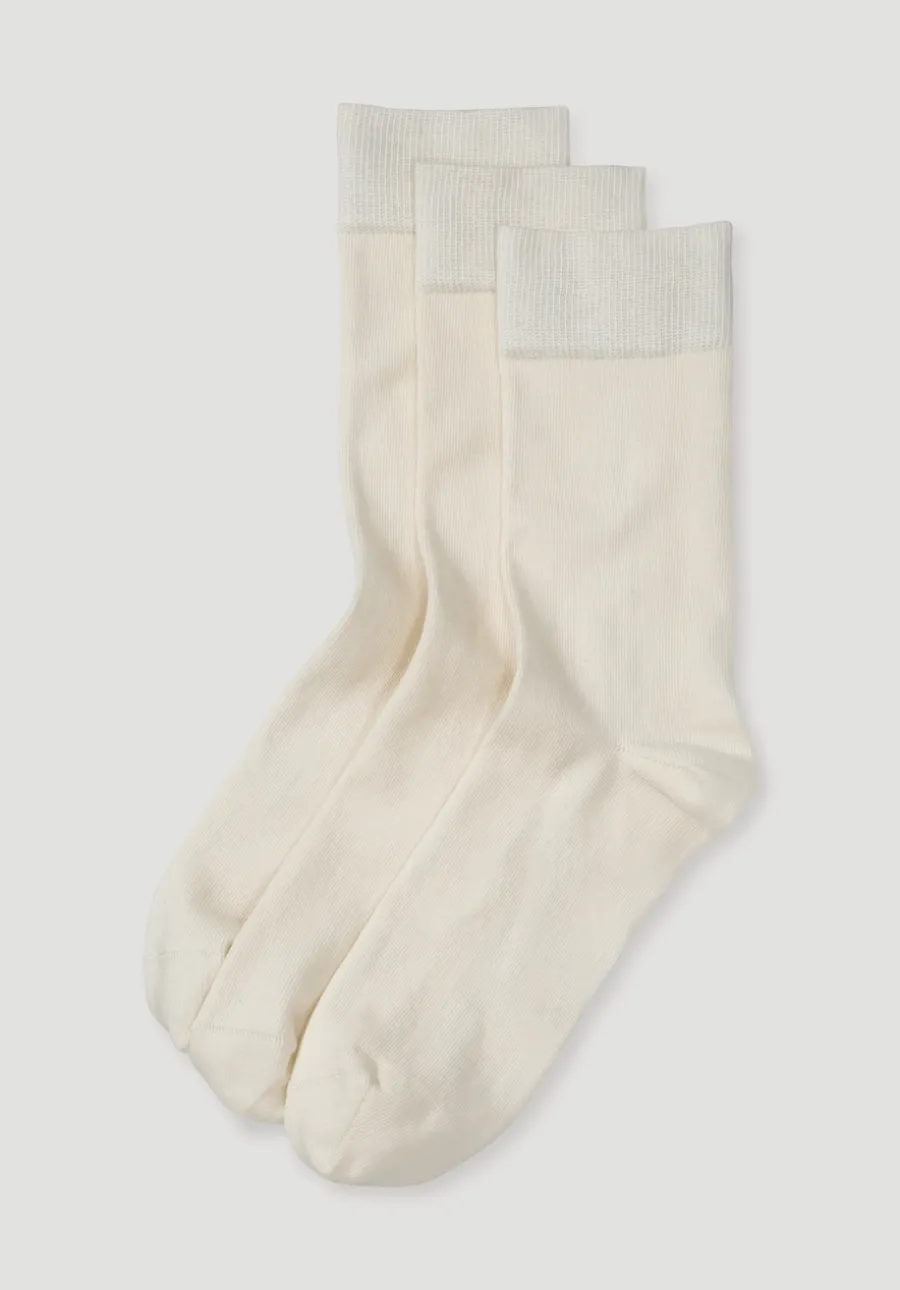 Herren Socke im 3er-Pack aus Bio-Baumwolle von hessnatur