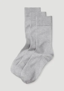 Herren Socke im 3er-Pack aus Bio-Baumwolle von hessnatur