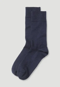 Herren Socke im 2er-Pack aus Bio-Merinowolle mit Bio-Baumwolle von hessnatur