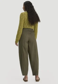 Hose Barrel Leg aus Bio-Baumwolle von hessnatur
