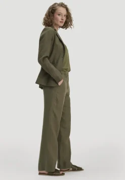Hose Straight Leg aus reinem Leinen von hessnatur