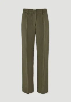 Hose Straight Leg aus reinem Leinen von hessnatur