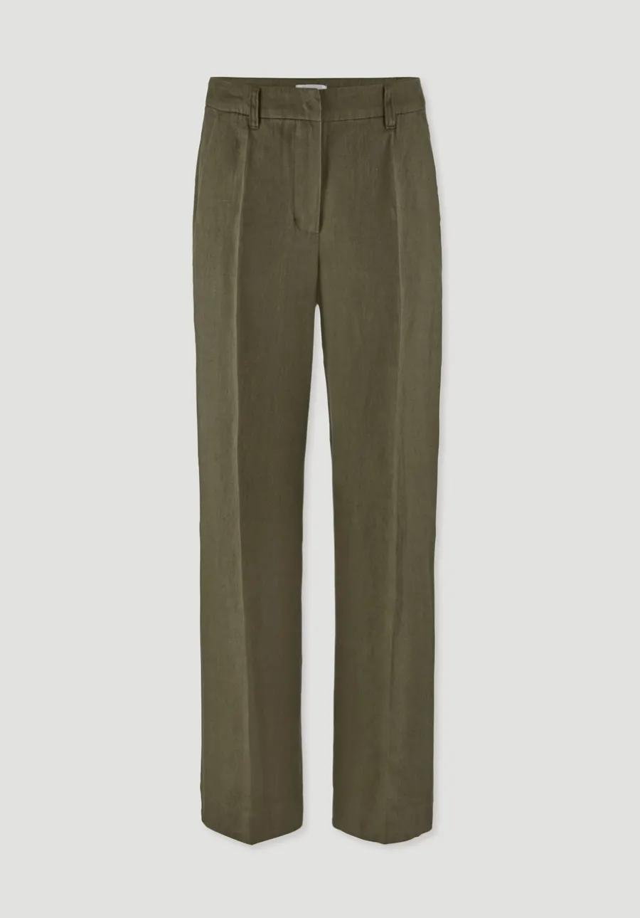Hose Straight Leg aus reinem Leinen von hessnatur