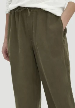 Hose Wide Leg aus TENCEL™ Lyocell mit Leinen von hessnatur