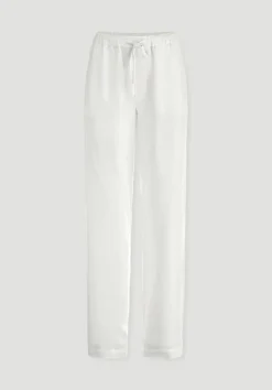 Hose Wide Leg aus TENCEL™ Lyocell mit Leinen von hessnatur