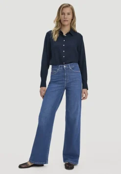 Jeans ALVA Wide Leg aus Bio-Denim von hessnatur