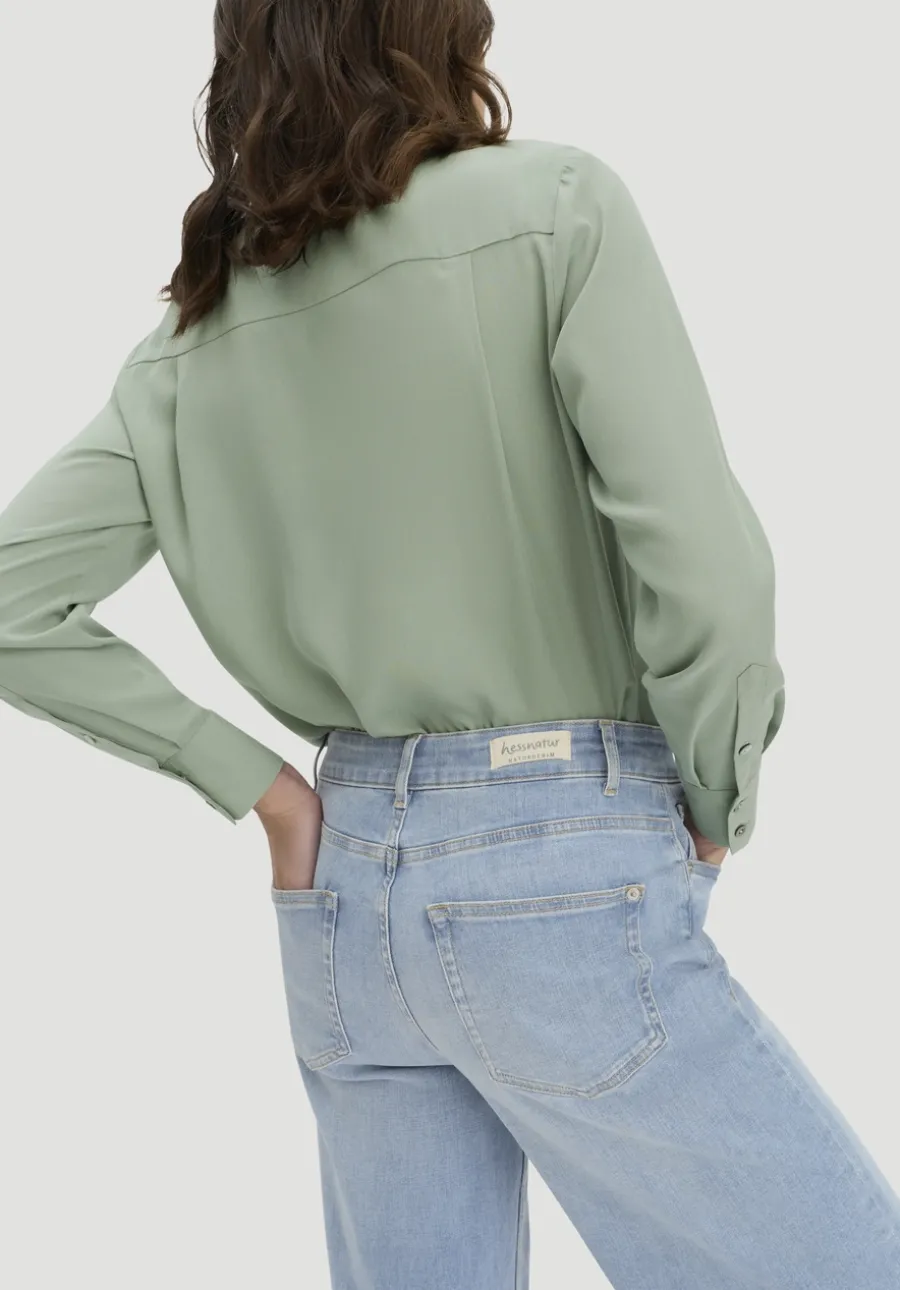 Jeans ALVA Wide Leg aus Bio-Denim von hessnatur