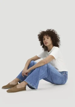 Jeans ALVA Wide Leg aus Bio-Denim von hessnatur