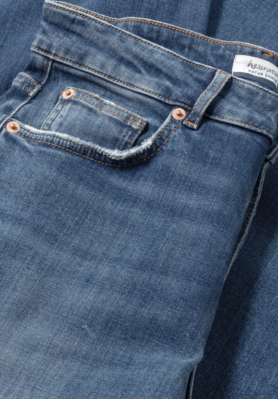 Jeans ALVA Wide Leg aus Bio-Denim von hessnatur