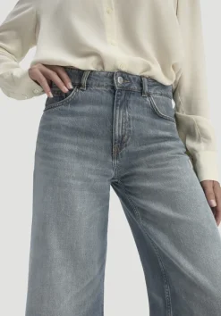 Jeans ALVA Wide Leg aus reinem Bio-Denim von hessnatur