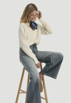 Jeans ALVA Wide Leg aus reinem Bio-Denim von hessnatur