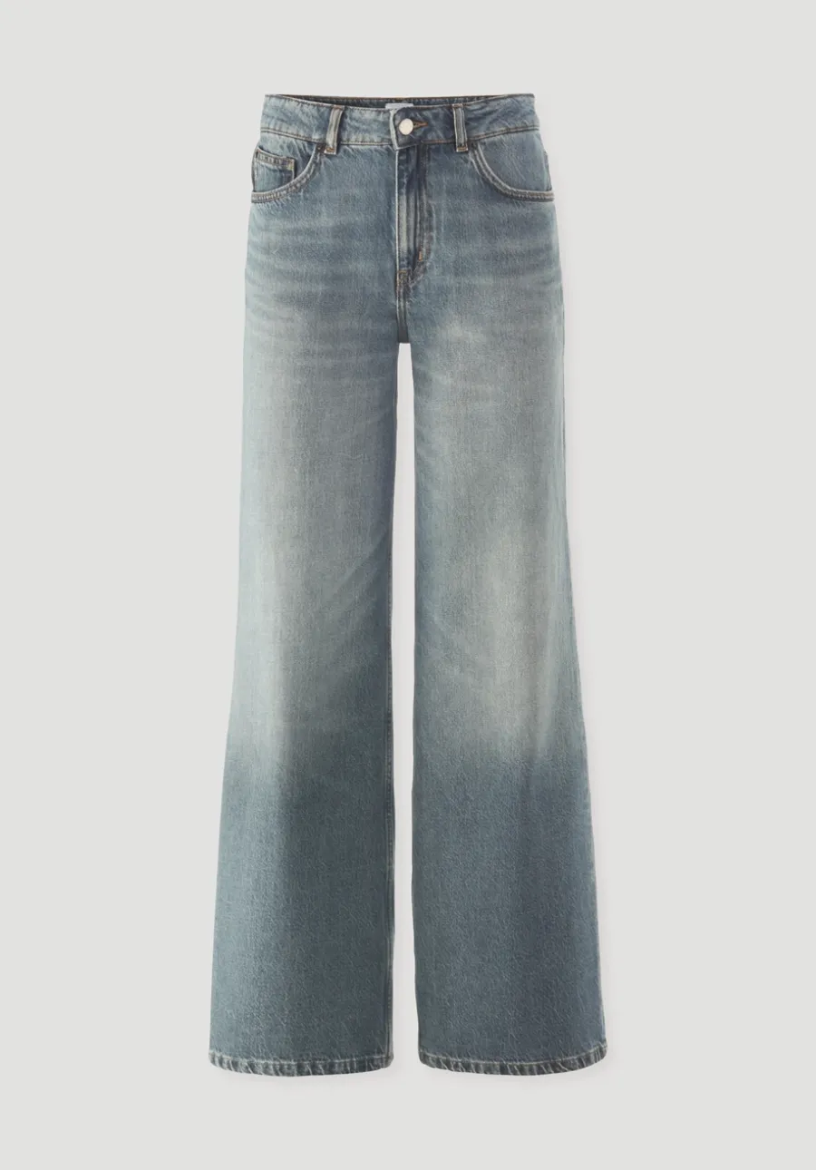 Jeans ALVA Wide Leg aus reinem Bio-Denim von hessnatur