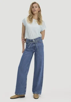 Jeans ALVA Wide Leg Soft aus Bio-Baumwolle mit TENCEL™ Lyocell von hessnatur