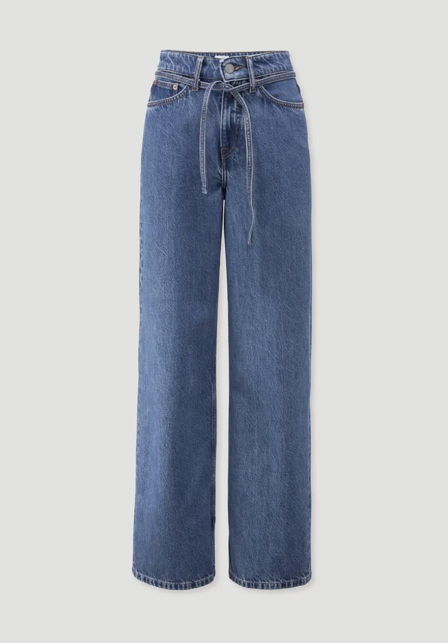 Jeans ALVA Wide Leg Soft aus Bio-Baumwolle mit TENCEL™ Lyocell von hessnatur
