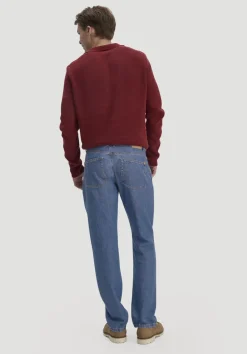 Jeans BEN Regular Straight aus Bio-Denim mit TENCEL™ Lyocell und Leinen von hessnatur